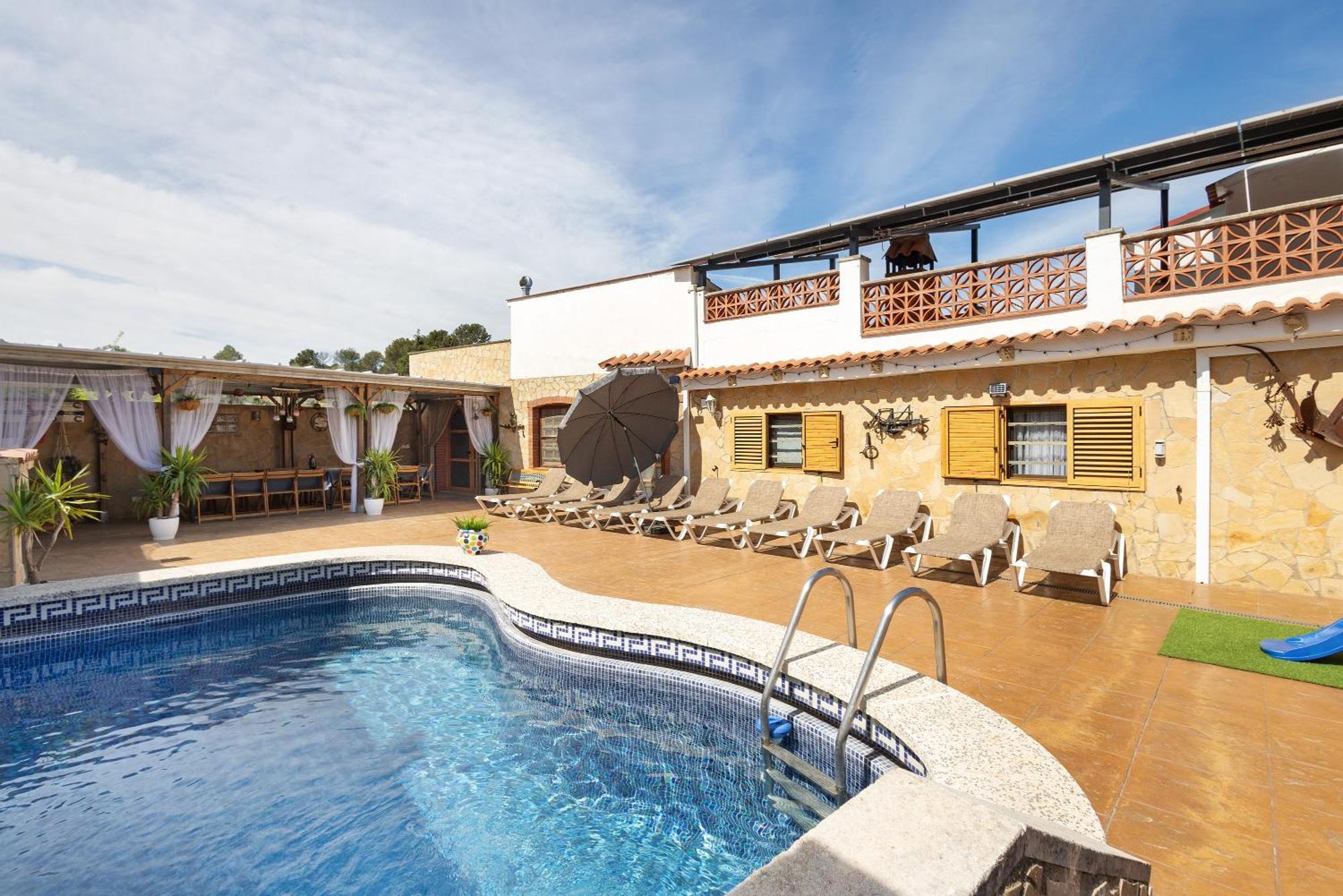 הוילה רובי Cal Ramon Con Piscina מראה חיצוני תמונה